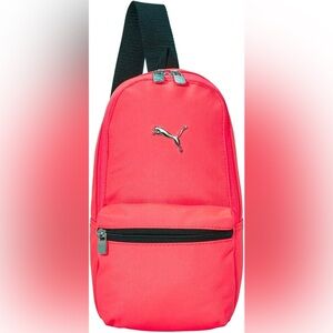 Puma Hot Coral Pink Uptrend Sling Pack